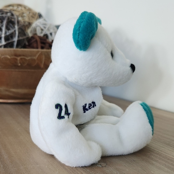 🧸 Ken Griffey Jr. #24 Salvino’s Bammers Bear – Seattle Mariners Plush - Picture 4 of 12